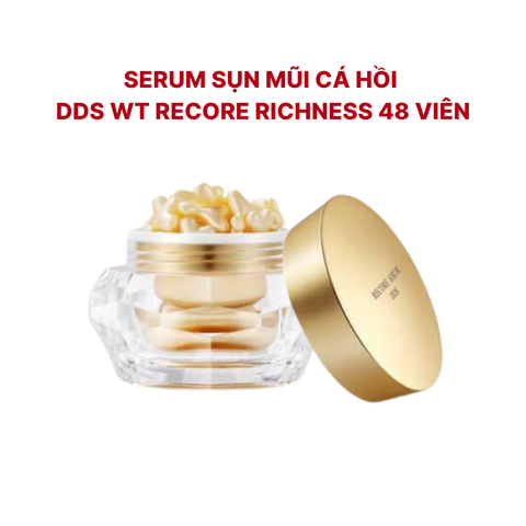 Serum Sụn Mũi Cá Hồi DDS WT Recore Richness Capsule (48 viên)