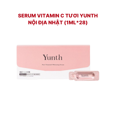 Serum Vitamin C tươi Yunth nội địa Nhật (1ml*28)