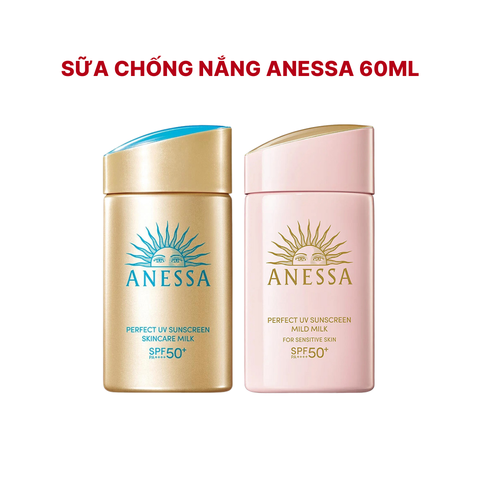 Sữa chống nắng A.nessa kiềm dầu/dành cho da nhạy cảm Nhật Bản 60ml