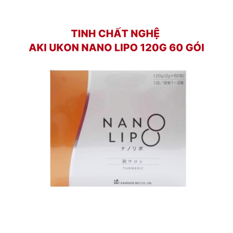 Tinh Chất Nghệ Aki Ukon Nano 120g (2g*60 gói)