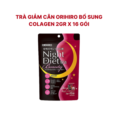 Trà giảm cân orihiro bổ sung colagen 2gr x 16 gói