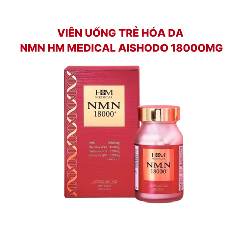 Viên Uống Trẻ Hóa Da NMN Hm Medical Aishodo 18000 mg