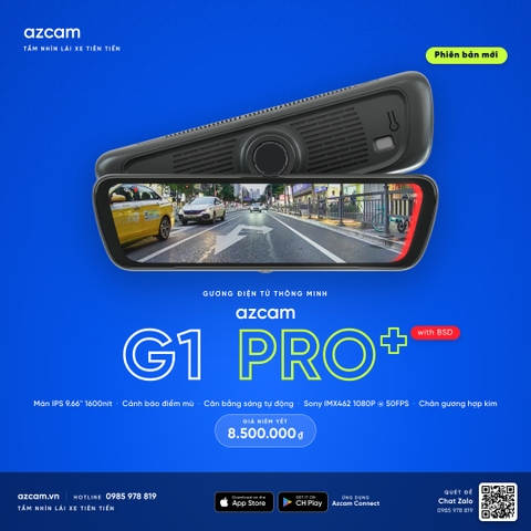 Gương Điện Tử Azcam G1 Pro+
