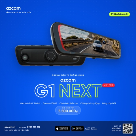 Gương Điện Tử Azcam G1 Next