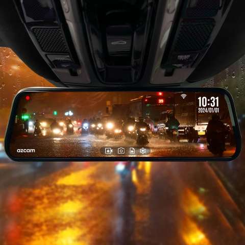 Gương Điện Tử Azcam G1 4K Cho Mitsubishi Attrage
