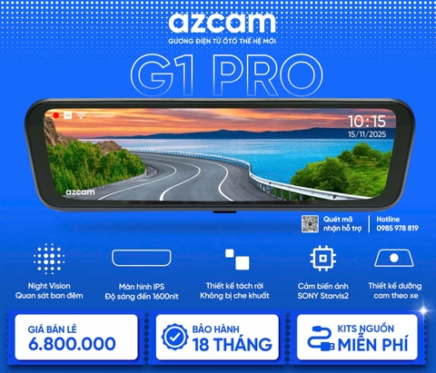 Gương Điện Tử Azcam G1 Pro