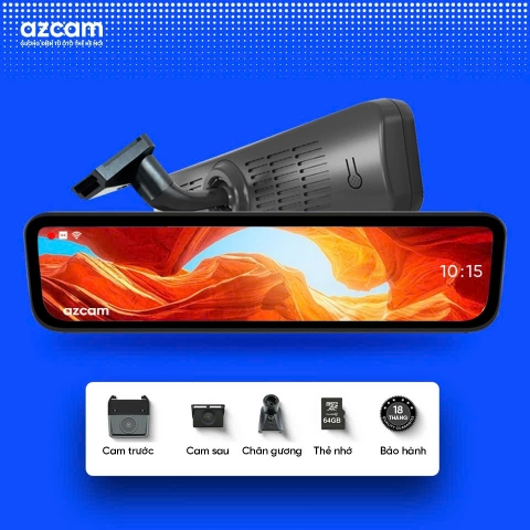 Gương Điện Tử Azcam G1 Pro+