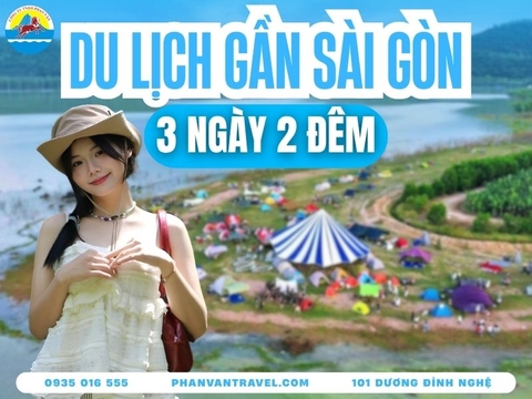 DU LỊCH GẦN SÀI GÒN 2 NGÀY 1 ĐÊM KHÁM PHÁ THIÊN NHIÊN XANH MÁT VÀ KHU VUI CHƠI GIẢI TRÍ HẤP DẪN