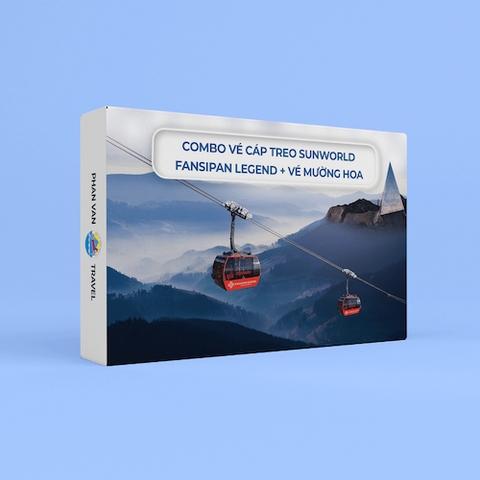 Gift box combo cáp treo Sunworld Fansipan Legend + Vé Mường Hoa