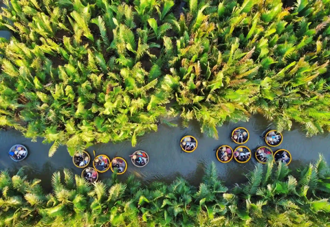 Tour Rừng Dừa - Hội An Khách Quốc Tế Ăn Tối