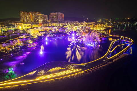 Combo vé xem show Symphony of the Sea + Snack tại bãi biển