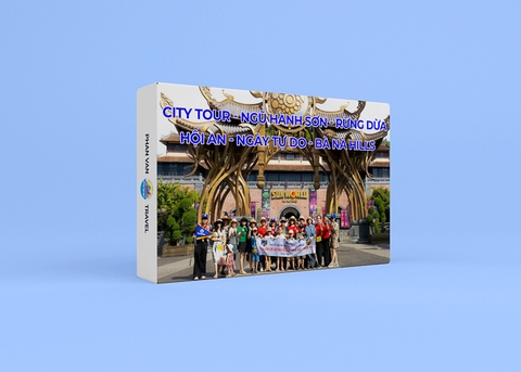 Gift Box Khám Phá Hành Trình Ngũ Hành Sơn - Rừng Dừa - Hội An - Ngày Tự Do - Bà Nà Hills