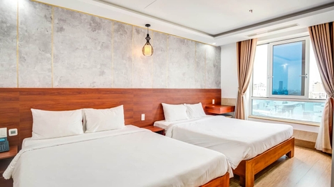 Căn Hộ 2 Giường Đôi Nhìn Ra Thành Phố