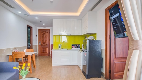 Căn Hộ Deluxe Giường Đôi Có Ban Công Loggia