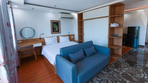 Căn Hộ Giường Đôi Có Ban Công Tầm Nhìn Ra Thành Phố