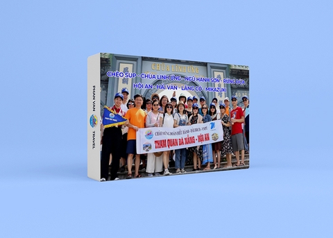 Gift Box CHÈO SUP - CHÙA LINH ỨNG - NGŨ HÀNH SƠN - RỪNG DỪA - HỘI AN - HẢI VÂN - LĂNG CÔ - MIKAZUKI