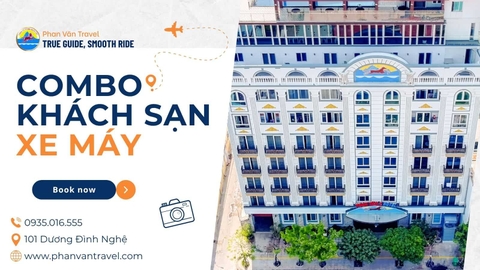 Combo Khách Sạn + Xe Máy 3N2D