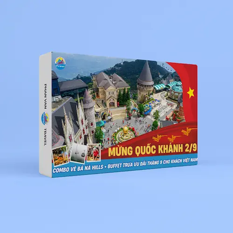 Gift Box Combo Khám Phá Bà Nà Hills + Buffet Trưa Ưu Đãi Tháng 9 Cho Khách Việt Nam (Mừng Quốc Khánh 2/9)