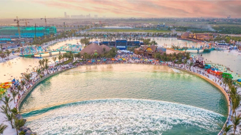 Combo vé hai khu Wave Park - Water Park trong tuần