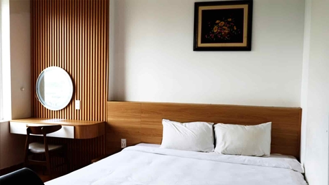 Phòng Deluxe Giường Đôi Tầm Nhìn Ra Thành Phố