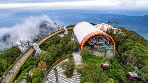 Vé Bà Nà Hills COMBO Đêm Lên Cáp Sau 19h/ Khách Ngoại Tỉnh