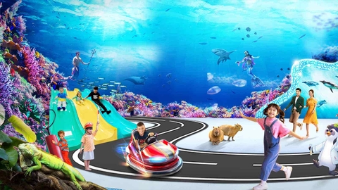 Vinke Aquarium vé vào cửa Thủy Cung Times City cuối tuần