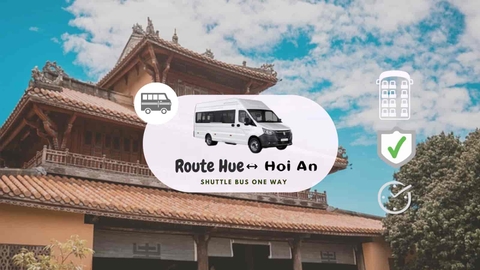 Vé Xe Ghép Hội An - Huế