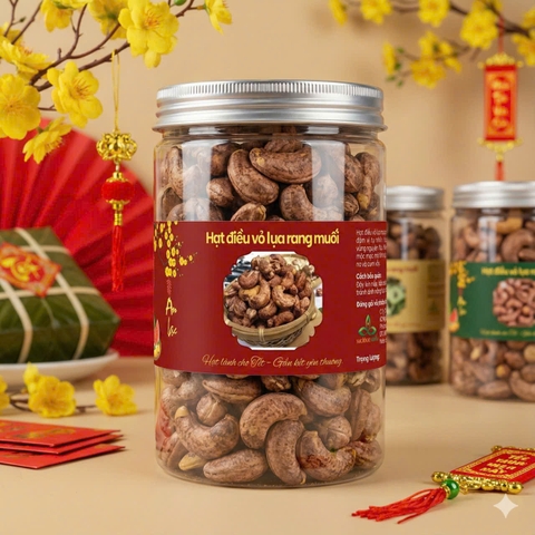 Hạt dinh dưỡng Hũ 750 - Quà tết đầu năm - Trao tình thâm, gửi sức khỏe [Nếu muốn đóng quà, chọn 6 hũ bất kỳ và Hộp quà đi kèm]