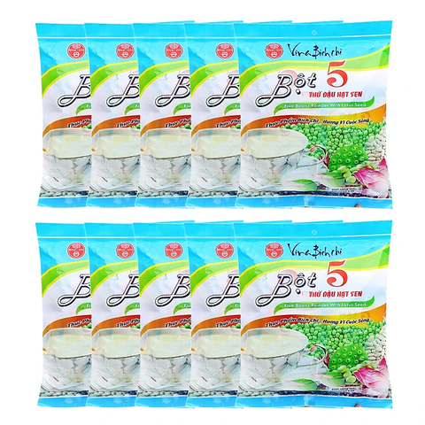 Bột 5 thứ Đậu Hạt sen có đường Bích Chi bịch 350g