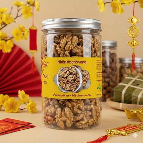 Hạt dinh dưỡng Hũ 750 - Quà tết đầu năm - Trao tình thâm, gửi sức khỏe [Nếu muốn đóng quà, chọn 6 hũ bất kỳ và Hộp quà đi kèm]