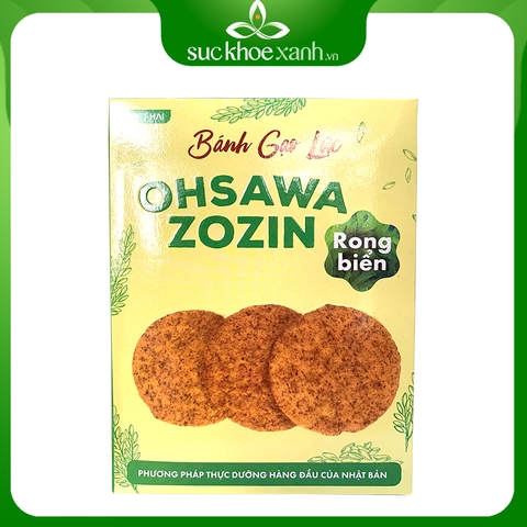 Bánh Gạo Lứt Zozin Việt Hải Rong Biển