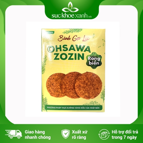 Bánh Gạo Lứt Zozin Việt Hải Rong Biển