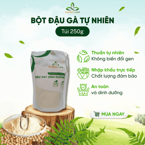 Bột Đậu gà Canada 250g -  Giàu Protein, Bổ Sung Dinh Dưỡng Cho Người Ăn Chay & Tập Gym