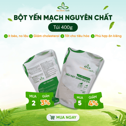 Bột Yến Mạch Úc 400g – Giàu Protein, Vitamin – Ăn Kiêng, Giữ Dáng, Đẹp Da