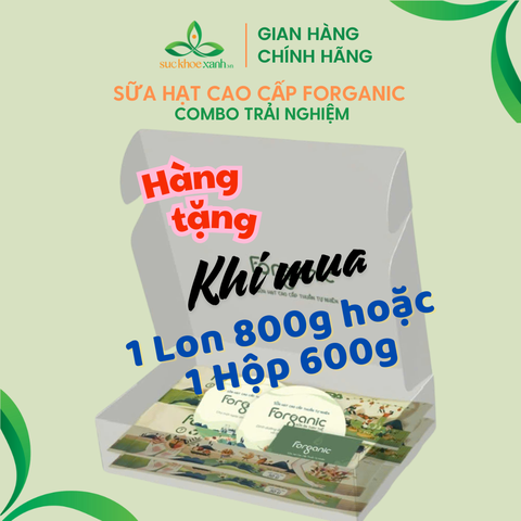 Combo trải nghiệm 2 gói Sữa hạt Đa dưỡng chất 30G & 2 gói Sữa hạt Bữa ăn thay thế 30G