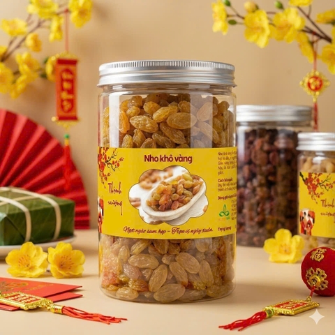 Hạt dinh dưỡng Hũ 750 - Quà tết đầu năm - Trao tình thâm, gửi sức khỏe [Nếu muốn đóng quà, chọn 6 hũ bất kỳ và Hộp quà đi kèm]