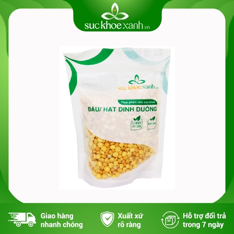 Đậu hà lan vàng tách đôi, nhập khẩu từ Canada, Túi 250g