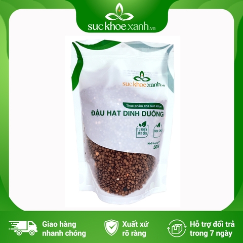 Combo 5 Túi Đậu Lăng nâu nhập khẩu từ Ấn Độ, mỗi Túi 500g