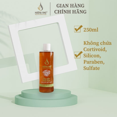 Dầu tắm thảo mộc dưỡng sinh Hương Như, 250ml, mẫu mới