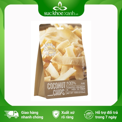 Dừa sấy giòn Only Nature 100gr