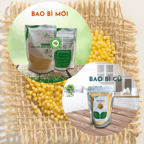 Combo 2 Túi Hạt kê vàng tách vỏ nhập khẩu từ Nga, mỗi Túi 500g