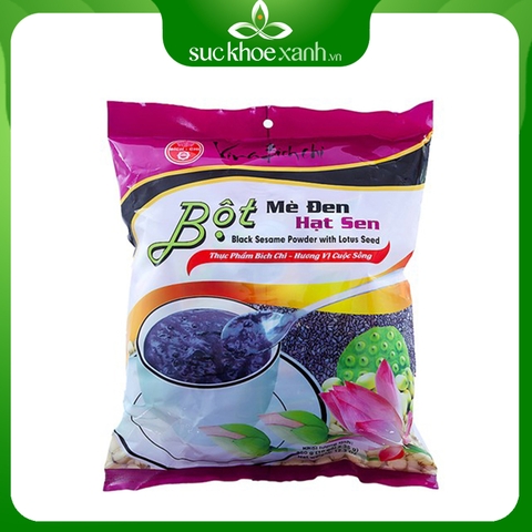 Bột mè đen Hạt sen Bích Chi có đường 350gr