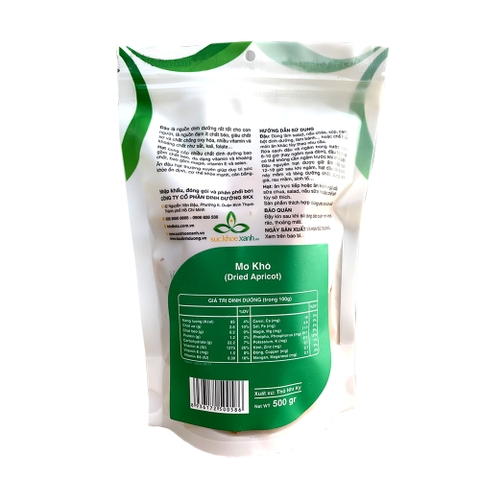 Mơ Sấy Dẻo Không Hạt 500g