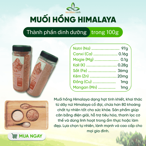 Muối hồng Himalaya Hũ 650g - Tinh Thể Tự Nhiên – Khoáng chất thiên nhiên - Nấu Ăn, Ngâm Chân, Thanh Lọc Cơ Thể