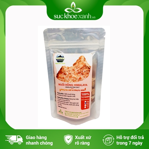 Muối hồng Himalaya Dạng Hạt 200g
