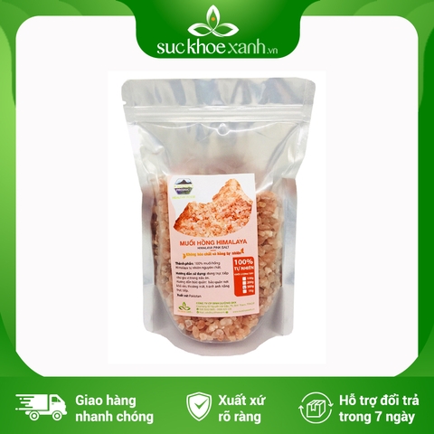 Muối hồng Himalaya Dạng Hạt 500g