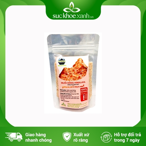 Combo 5+1: Muối hồng Himalaya Dạng Mịn 100g