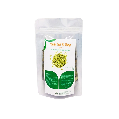 Nhân Hạt Bí đã rang nhập khẩu từ Trung Quốc, Túi 100g