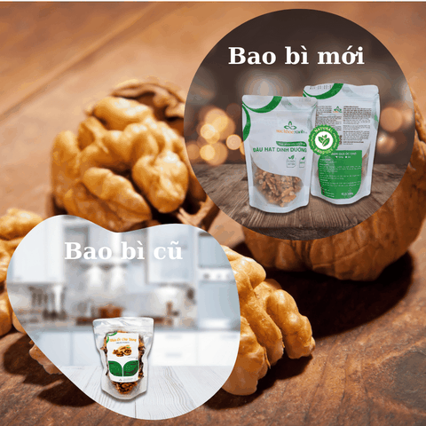 Nhân Óc Chó vàng Mỹ 100gr