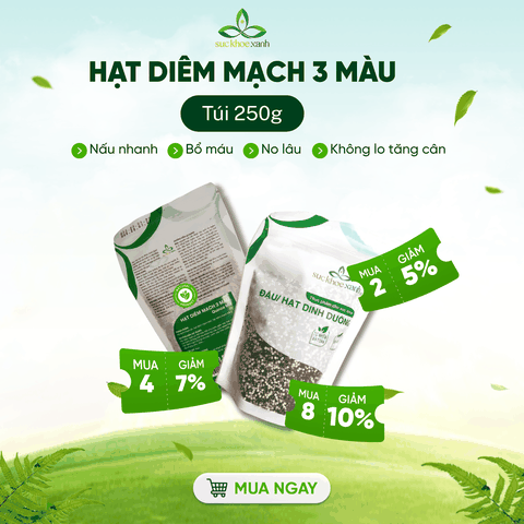Hạt Quinoa 3 màu nhập khẩu từ Peru, Túi 250g